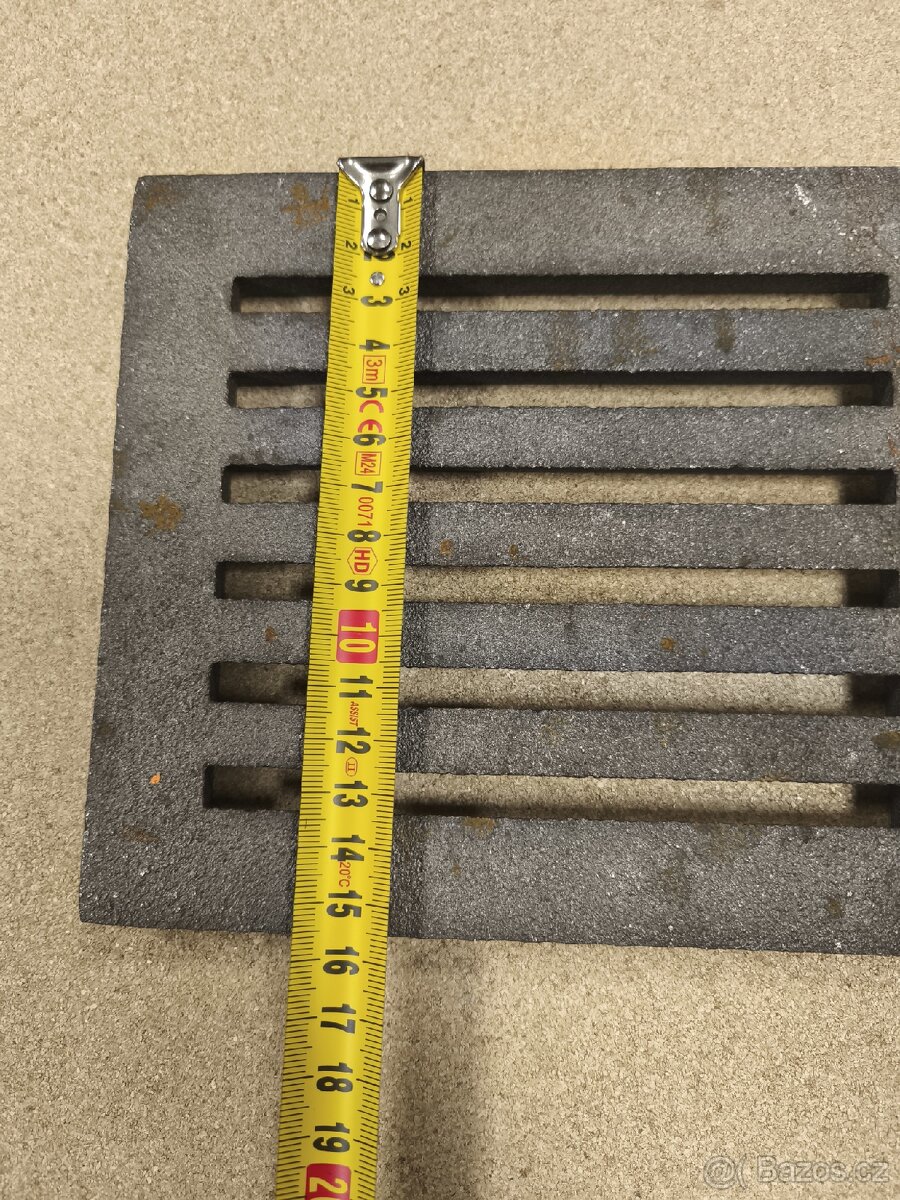 Litinový rošt 18,4x15,7 cm - 3
