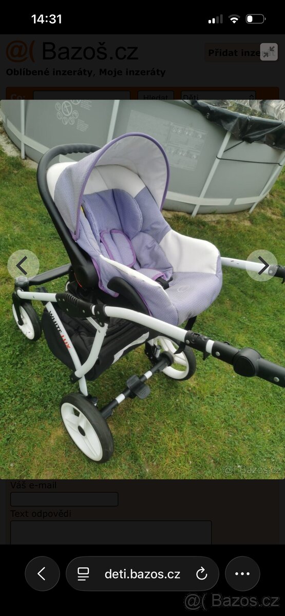 Kocar white delux - 3