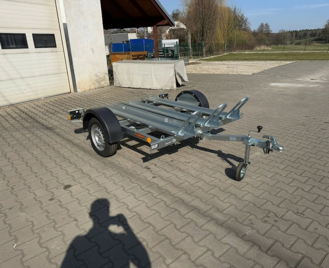 Přívěs na přepravu 3 motocyklů - 3