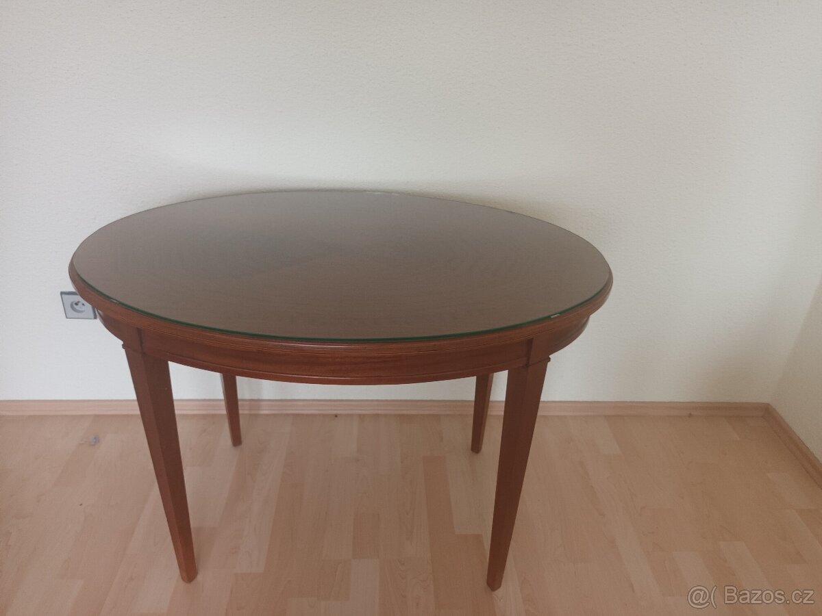 Oválný starožitný stůl - 3