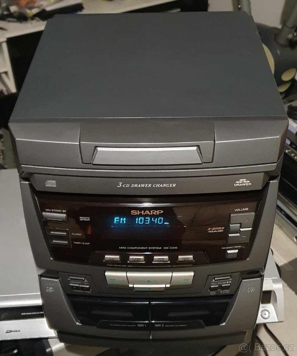 HI-FI VĚŽ SHARP CD-C410H. |Brno - 3