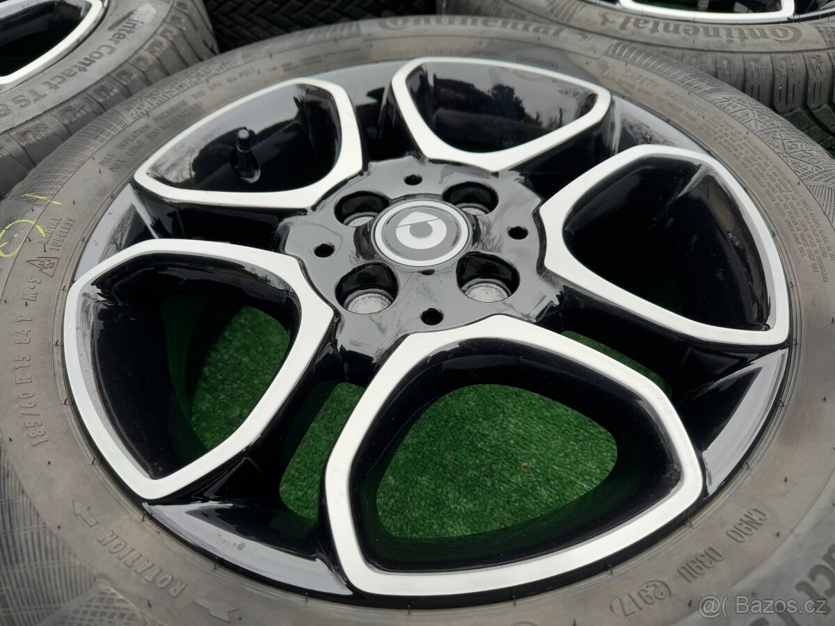 Originál alu kola Smart 4x100 R15 Foufour W453 - 3