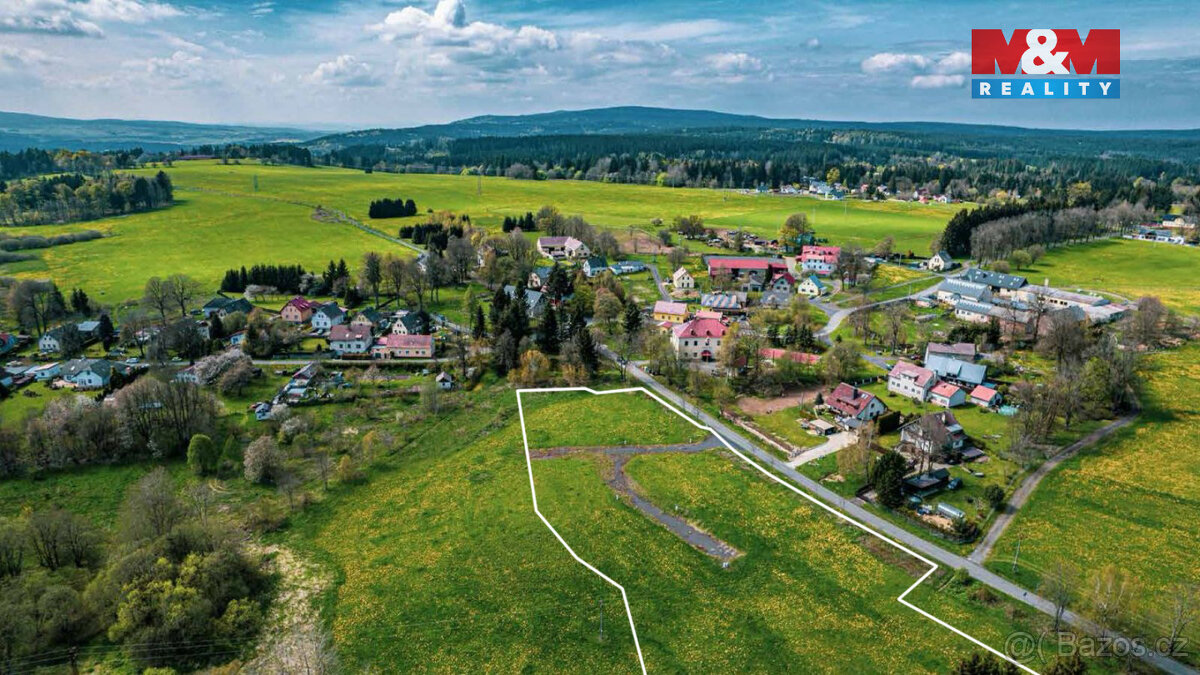 Prodej pozemku k bydlení, 10834 m², Zádub - Závišín - 3