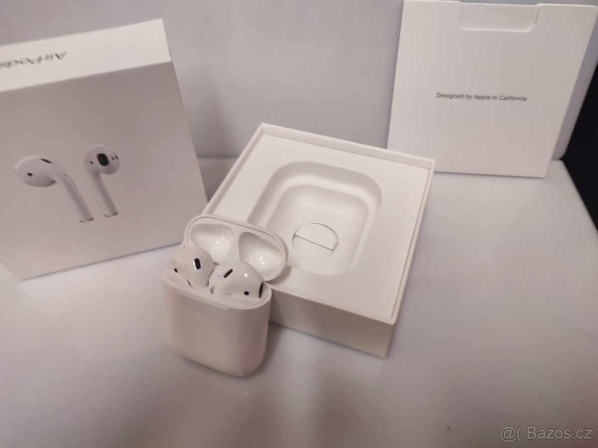 Prodám Airpods 2 GENERACE FUNGL NOVÉ - 3