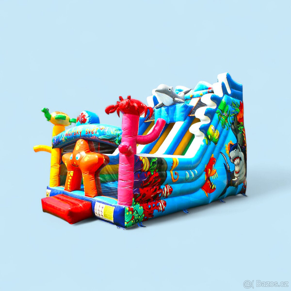 Nafukovací dvojskluzavka - 3