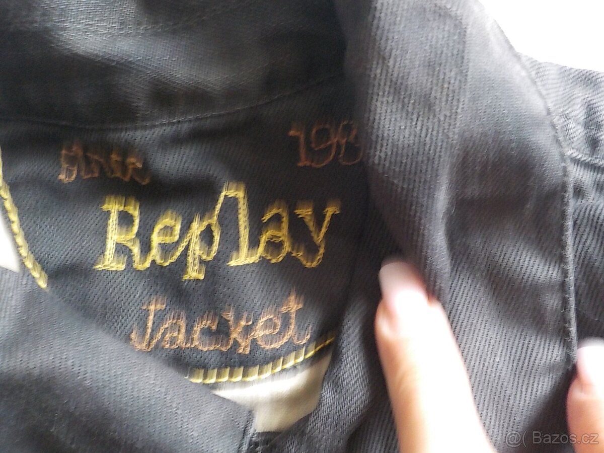 Replay džinova bunda oteplena vel M - 3