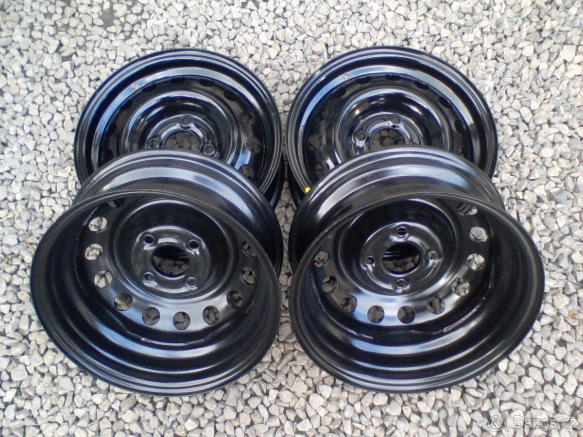 Nové 14 plechové disky Ford Fiesta (2008-17) KA+ (2016-18) - 3