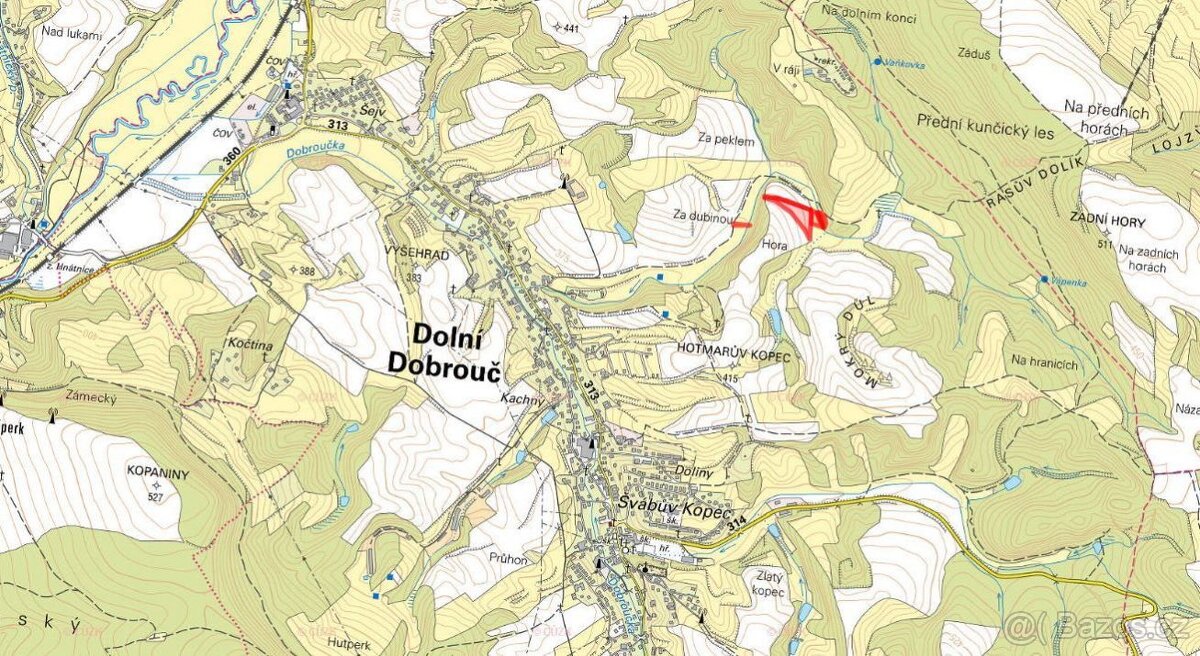 Zemědělská půda, prodej, Dolní Dobrouč, Ústí nad Orlicí - 3