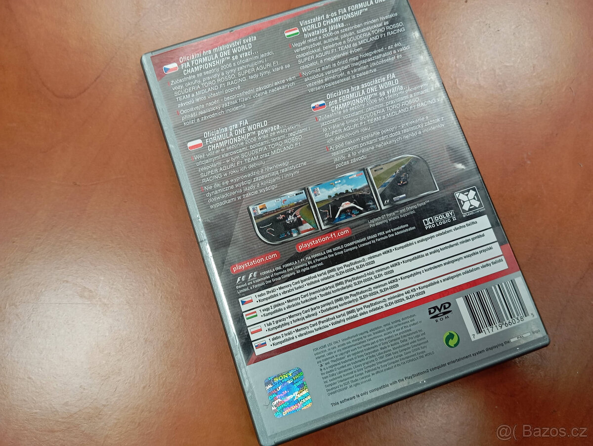 Hra F1 06 pro konzoli PS2 - 3