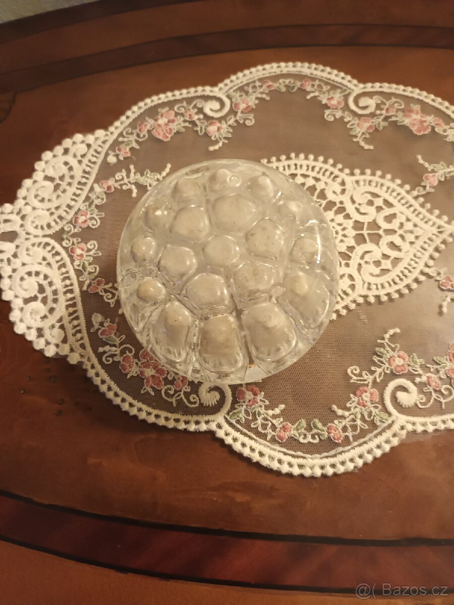 skleněný aranžér květin - 3