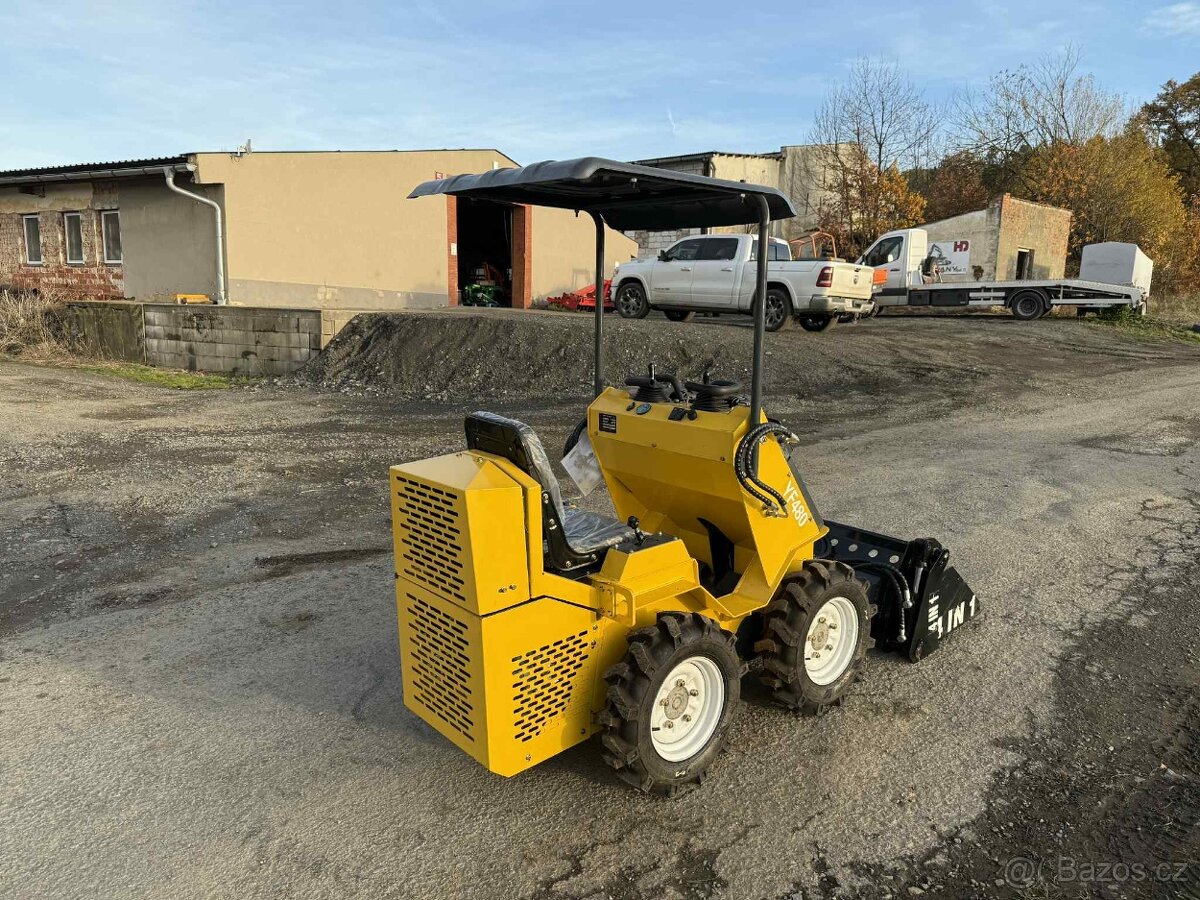 KOLOVÝ SMYKOVÝ NAKLADAČ INFRONT YF480 - 3