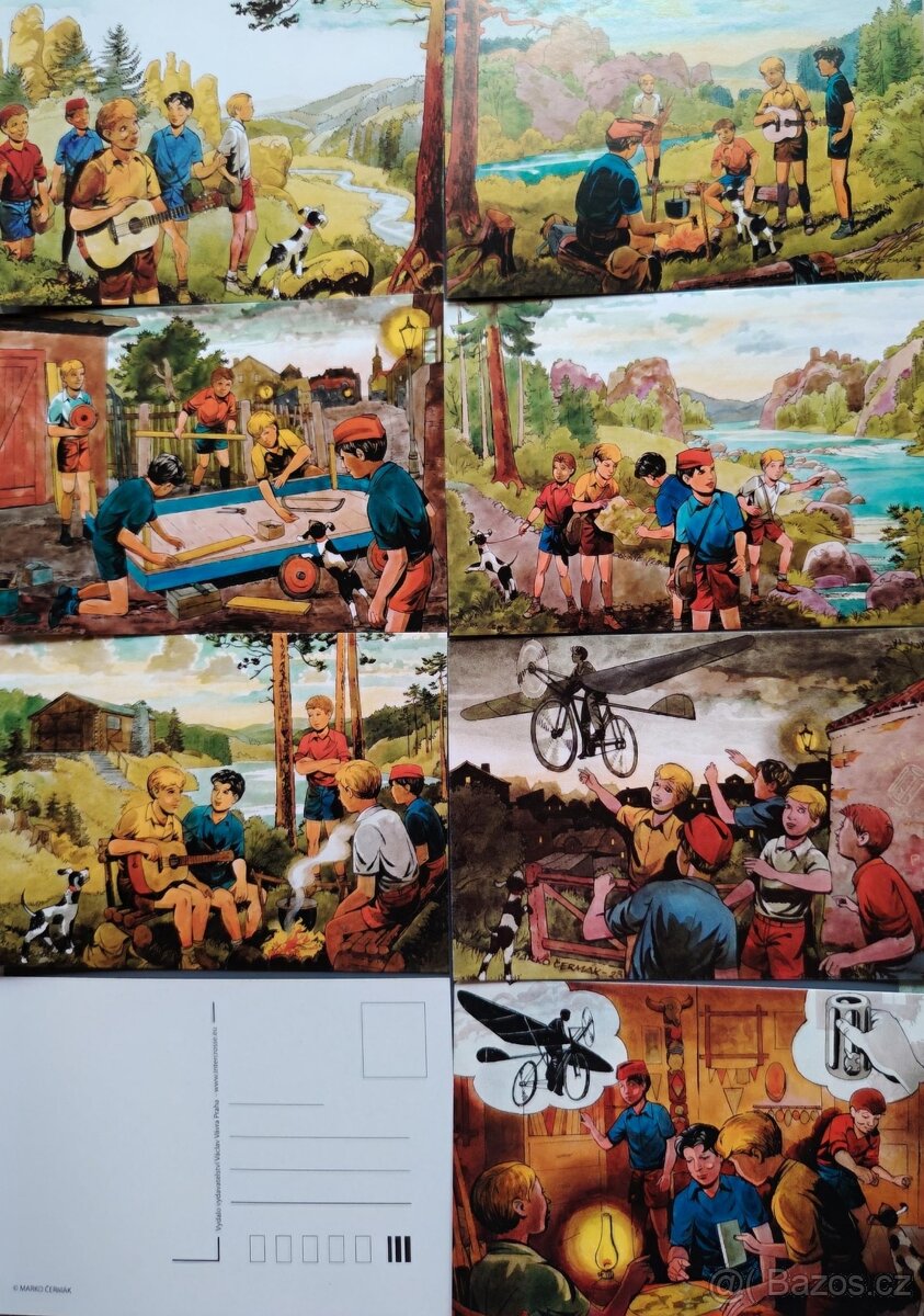 Prodám pohlednice RYCHLÉ ŠÍPY Marko Čermák - 3