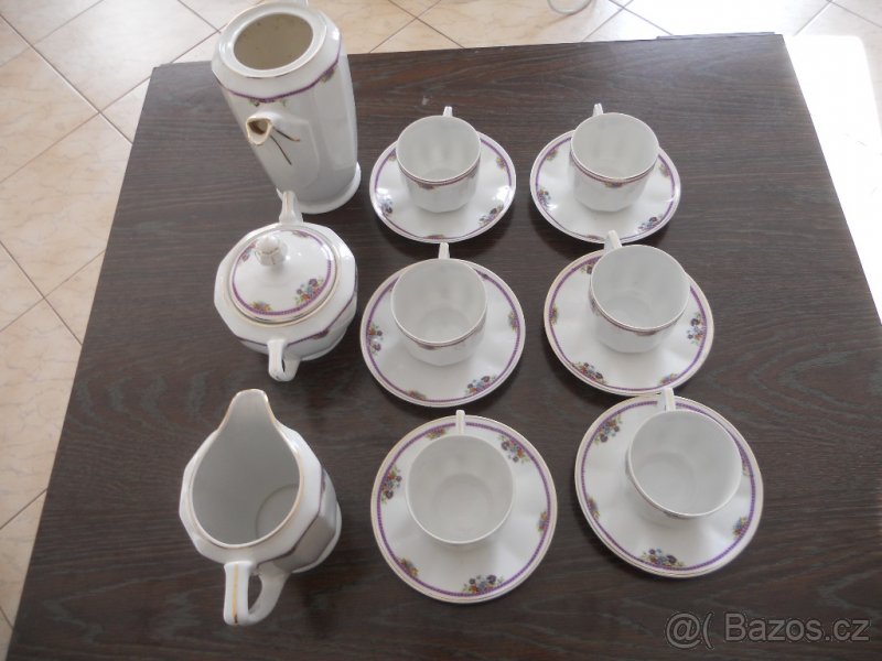 porcelánový servis československo MCP - 3