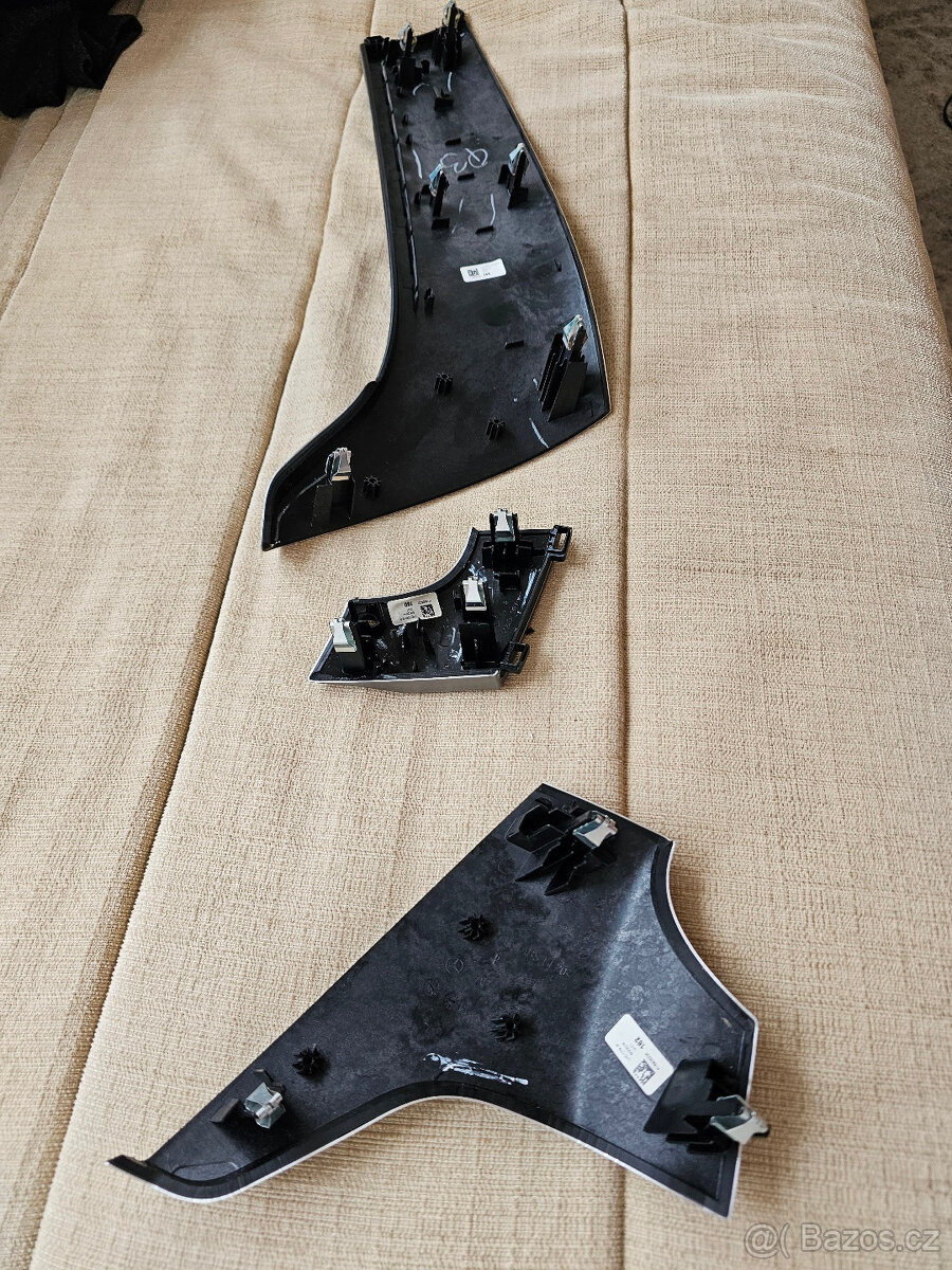 >>>SET hliníkový dekor - lišty - interiér MERCEDES W166/X166 - 3