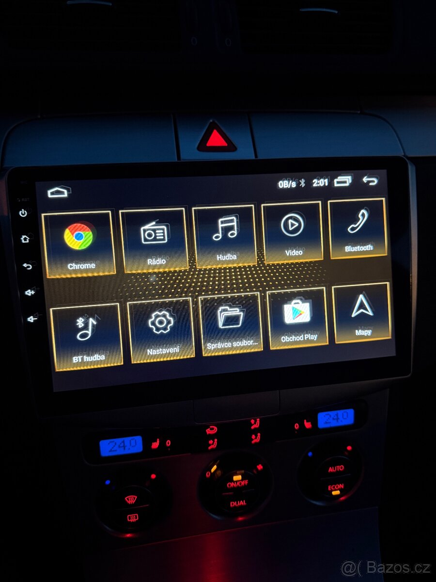 2 din autoradio 10" android 14 s rámečkem - 3
