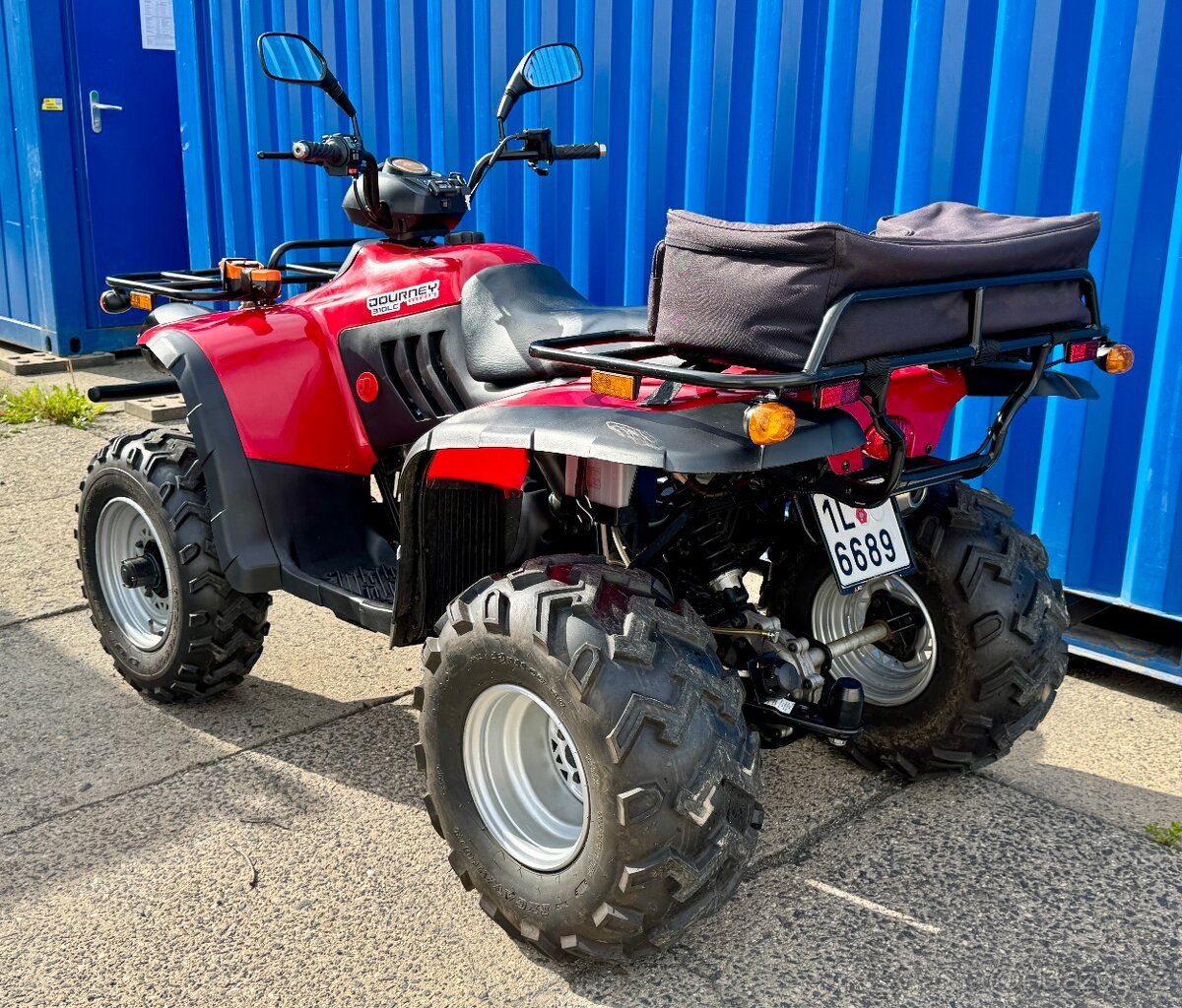 čtyřkolka Journeyman 310 LC Stormer, 1740 km