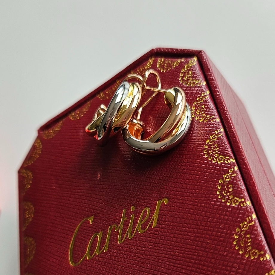 Náušnice Cartier Trinity - 3