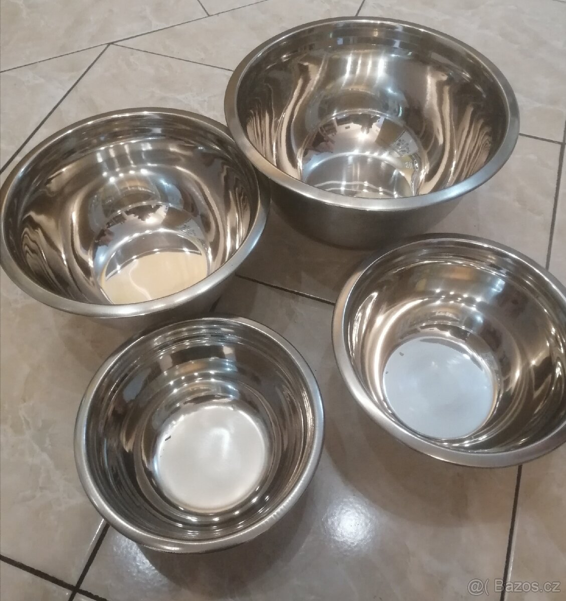 Nerez sada designovych misek 4ks, nove - 3
