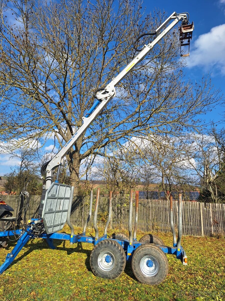 Vyvážecí vlek, vyvážečka, vývozka 8 t - 3