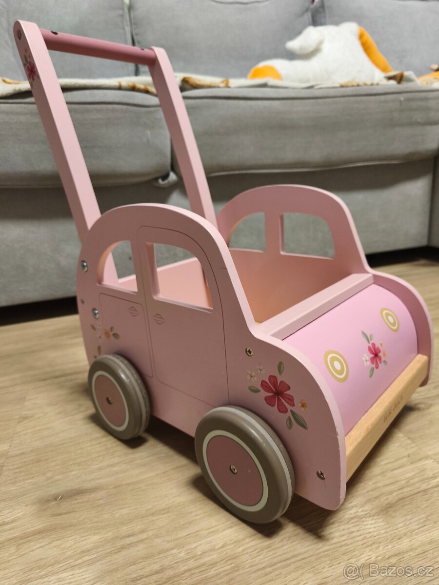 Chodítko, dřevěné se stabilní konstrukcí. - 3