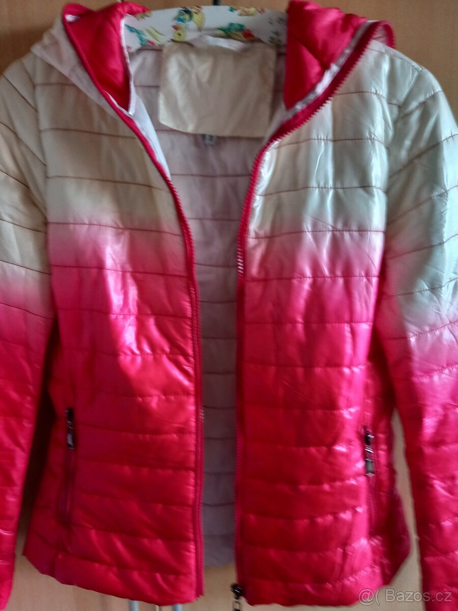 Dámská / dívčí prošívaná bunda vel. S top stav - 3