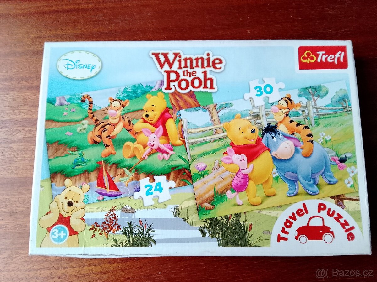 Puzzle medvídek Pú - 3