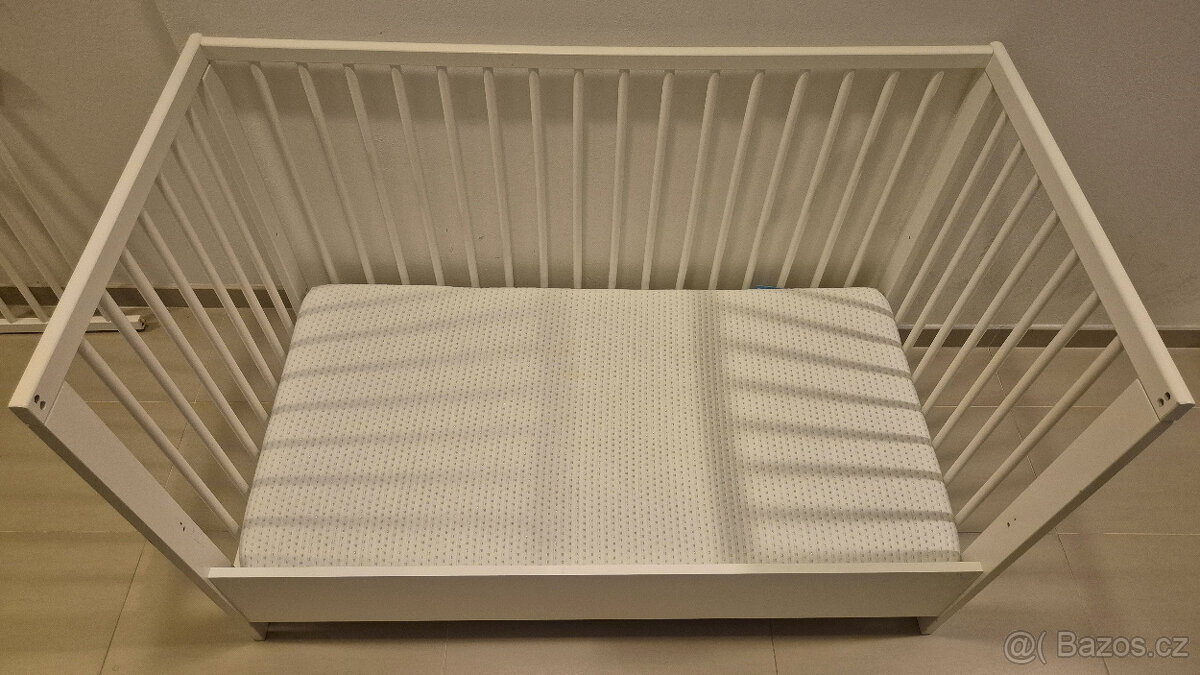 Dětská postýlka IKEA Gulliver+ Příslušenství (mantinel, ...) - 3