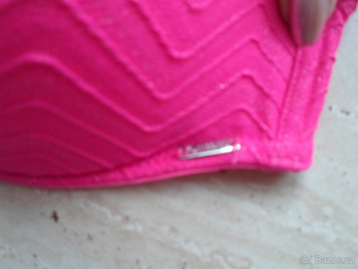 Růžové plavky plavková podprsenka 75C - 3