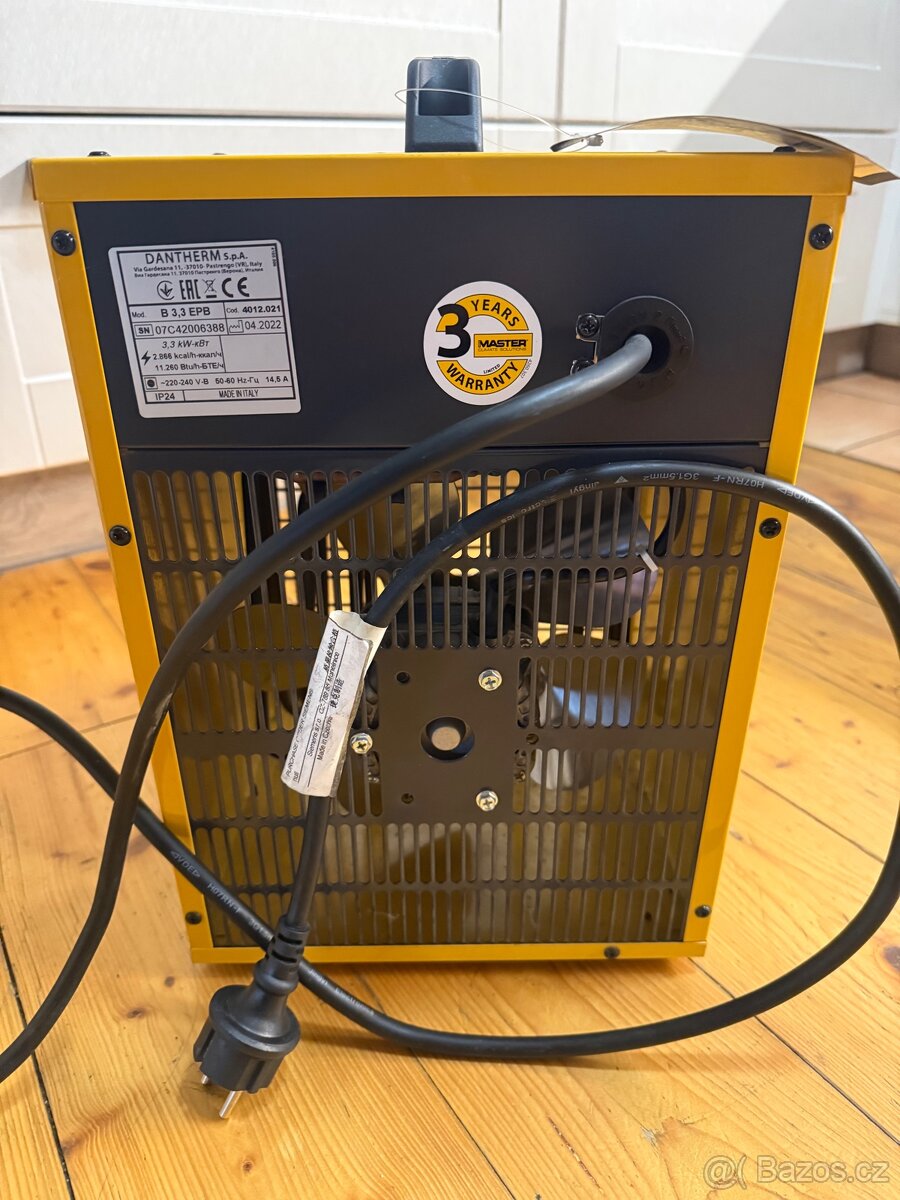 Elektrické topení MASTER B 3 ECA - 3