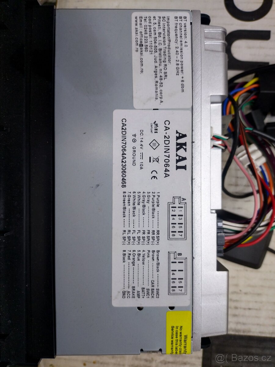 Akai CA-2DIN7064A - 3