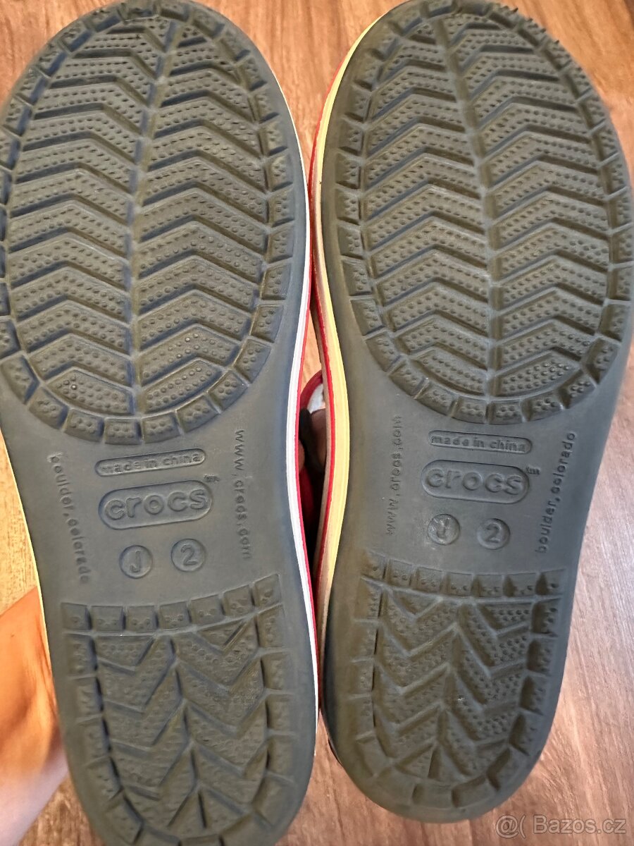 Dětské crocs sandály vel. 33-34 - 3