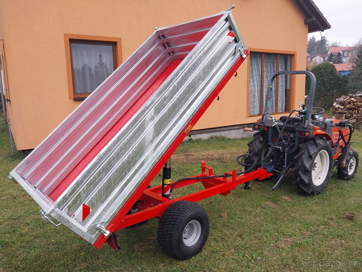 VLEK, KÁRA ZA MALO-TRAKTOR 1,5T - 3