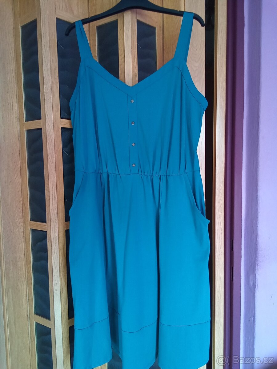 Modré šaty letni - 3