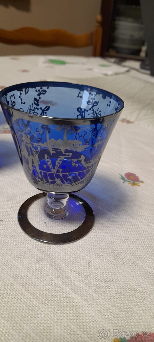 Kobaltove skleničky - 3