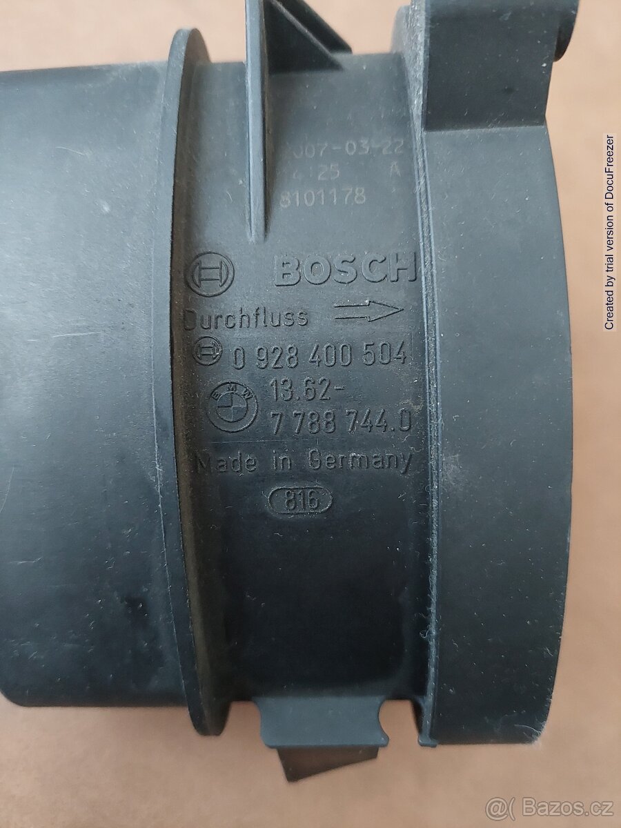 BMW 13627788744 váha vzduchu. - 3