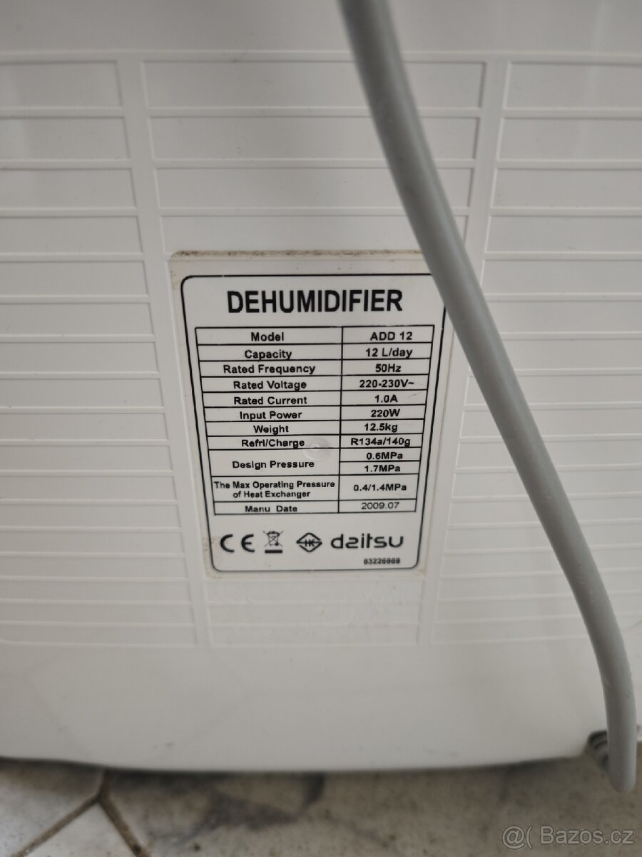 Odvlhčovač Daitsu - 3