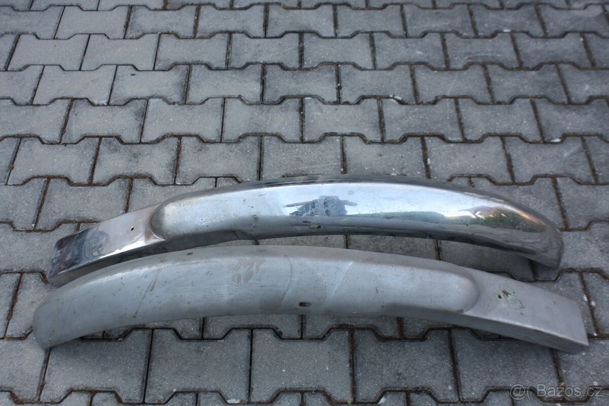 Tatra 603-1 nebo Šilhavka - přední nárazník bez členů - 3