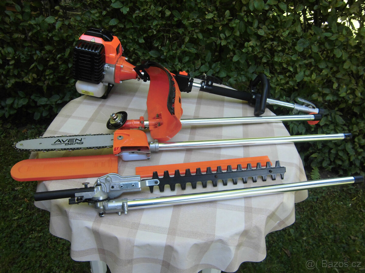 Multifunkční benzínový křovinořez MARVEL "4 v 1" - 3