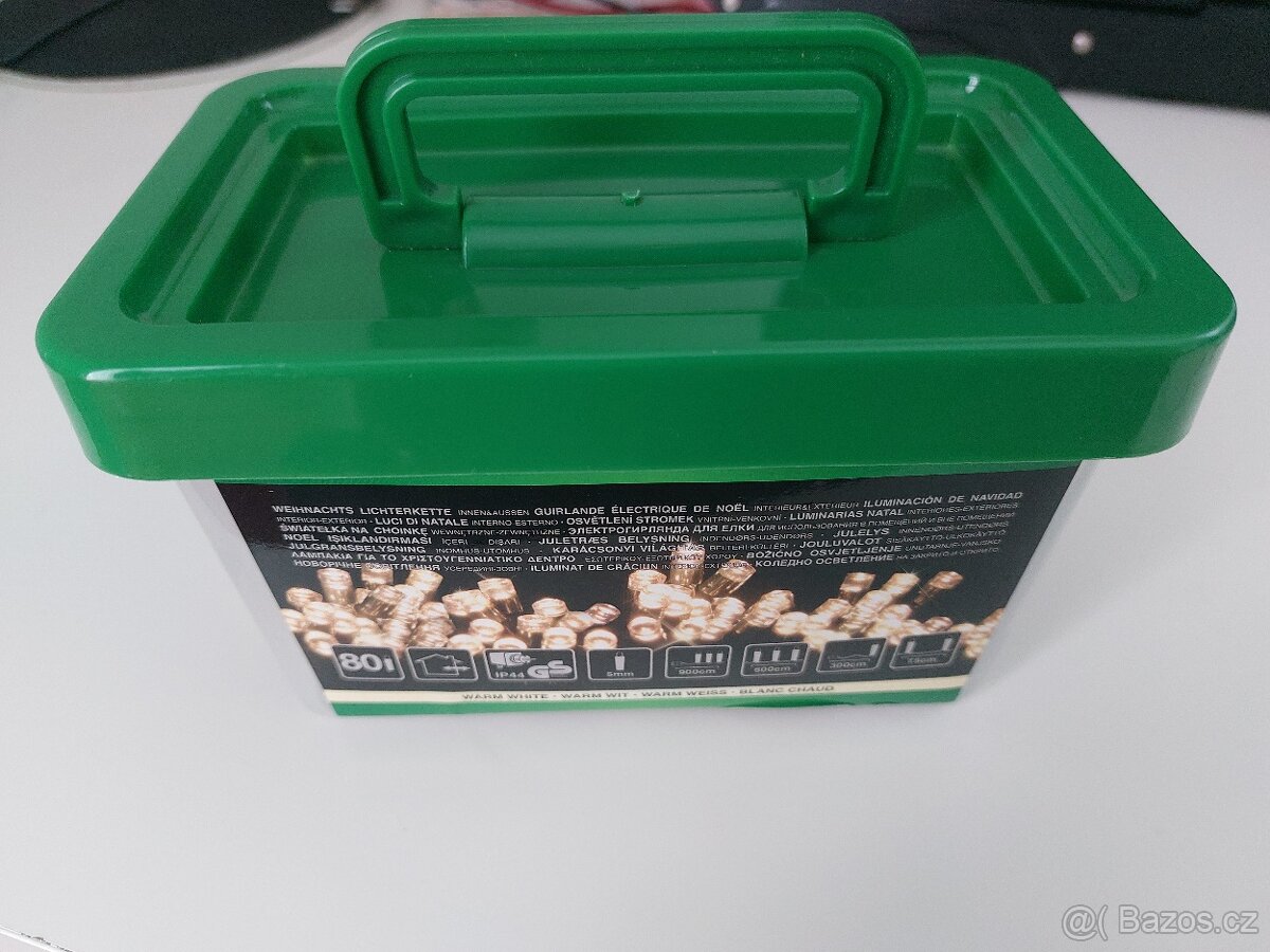 5x nový venkovní/vnitřní světelný řetěz 80 LED světel 9m tep - 3