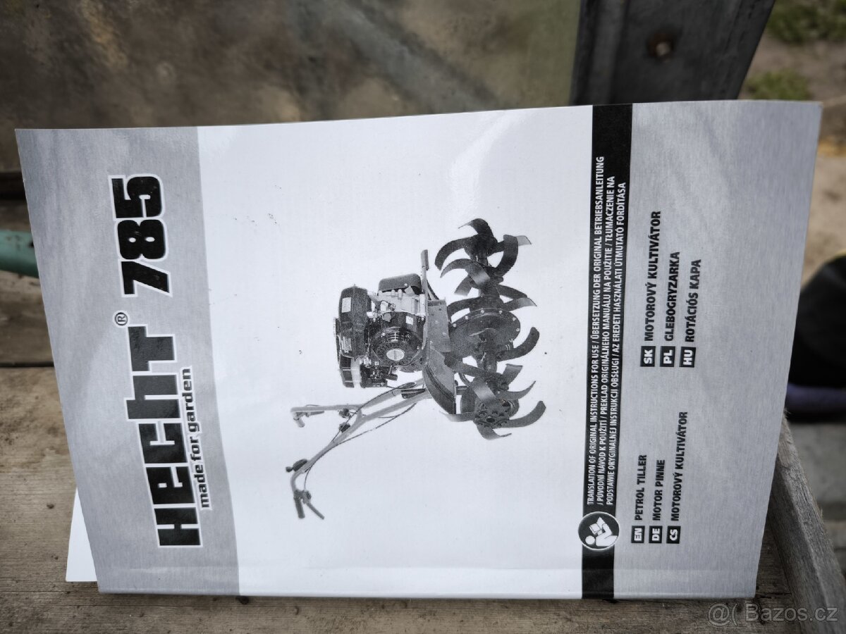 Benzinový kultivátor Hecht - 3