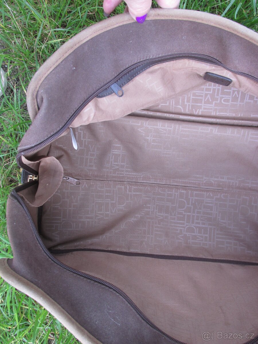 Cestovní taška na kolečkách, dvojité dno - 3