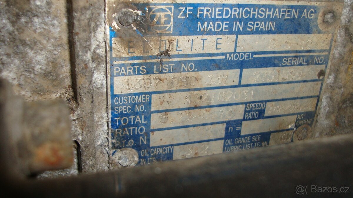 AVIA DAEWOO - PREVODOVKA ZF S5-42 - 3