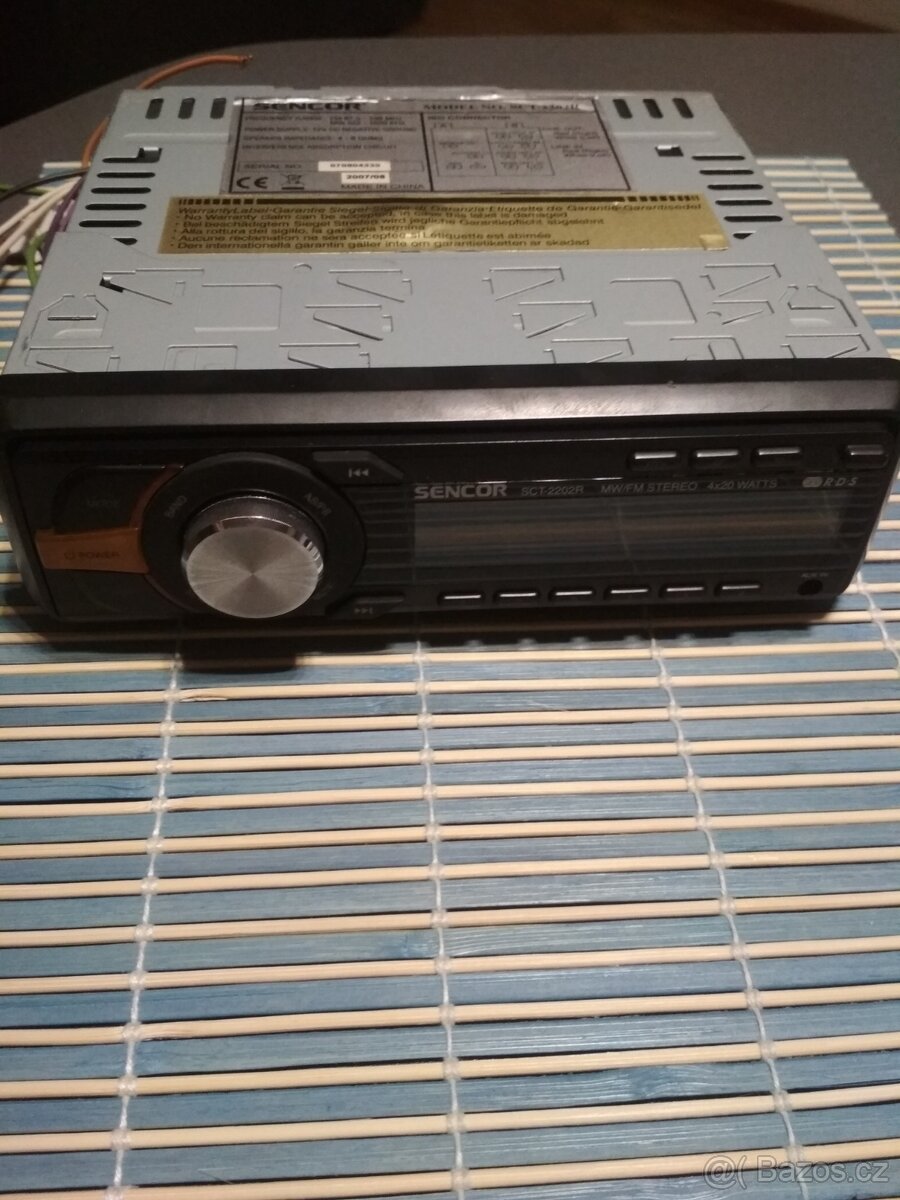 Autorádio Sencor. - 3