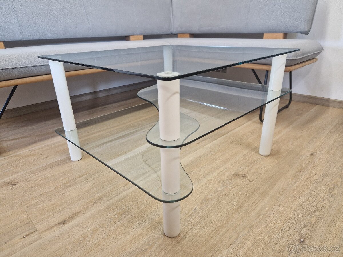 Sleva - Nový konferenční stůl 80x80 cm - 3