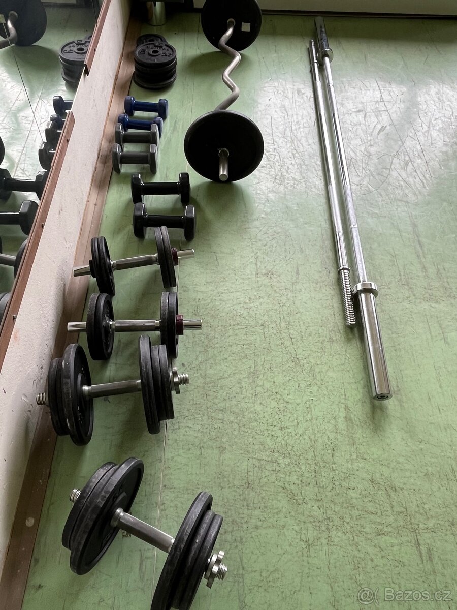Prodám vybavení posilovny - 3