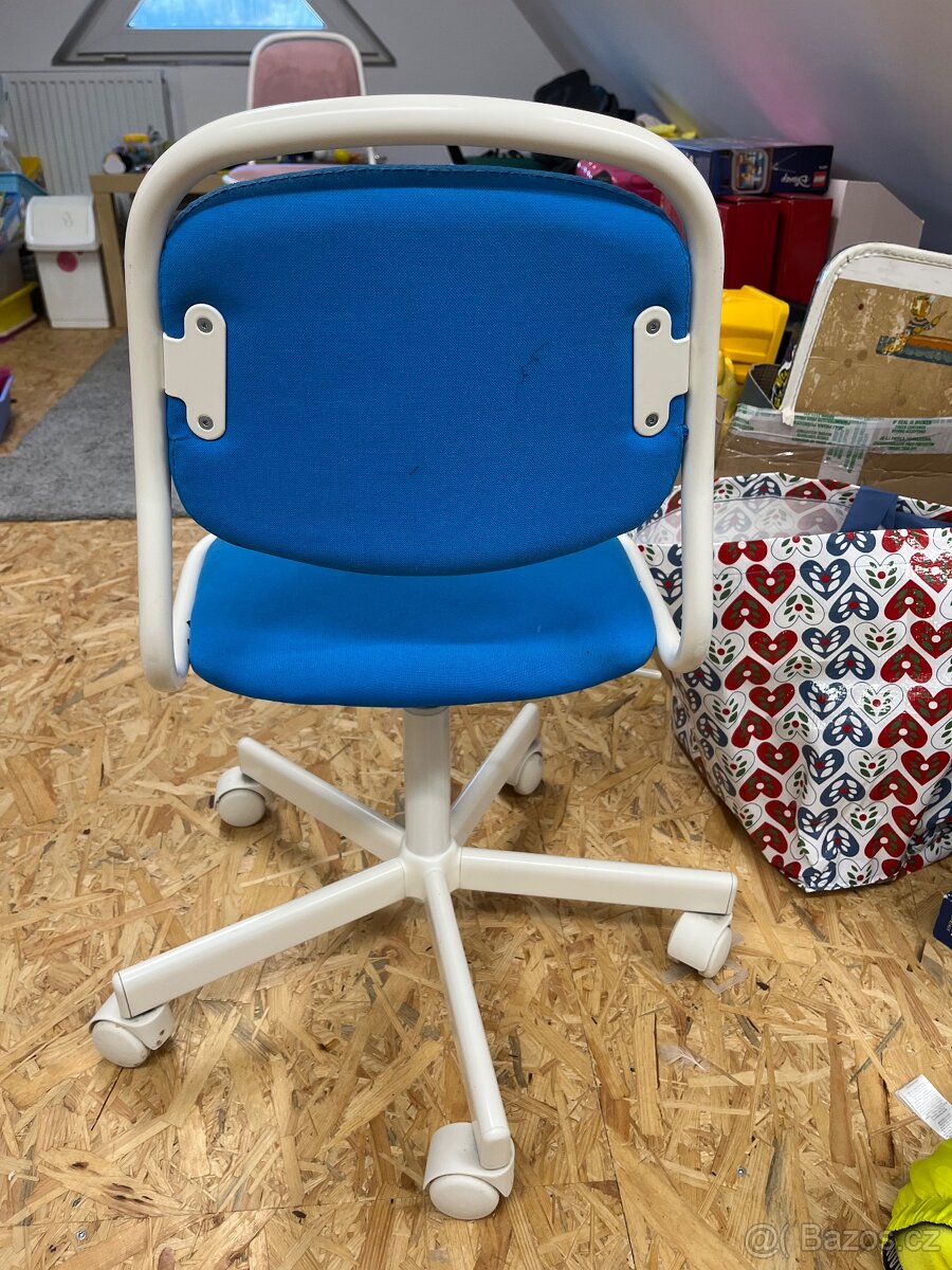 Detska zidle Ikea ÖRFJÄLL modra - 3