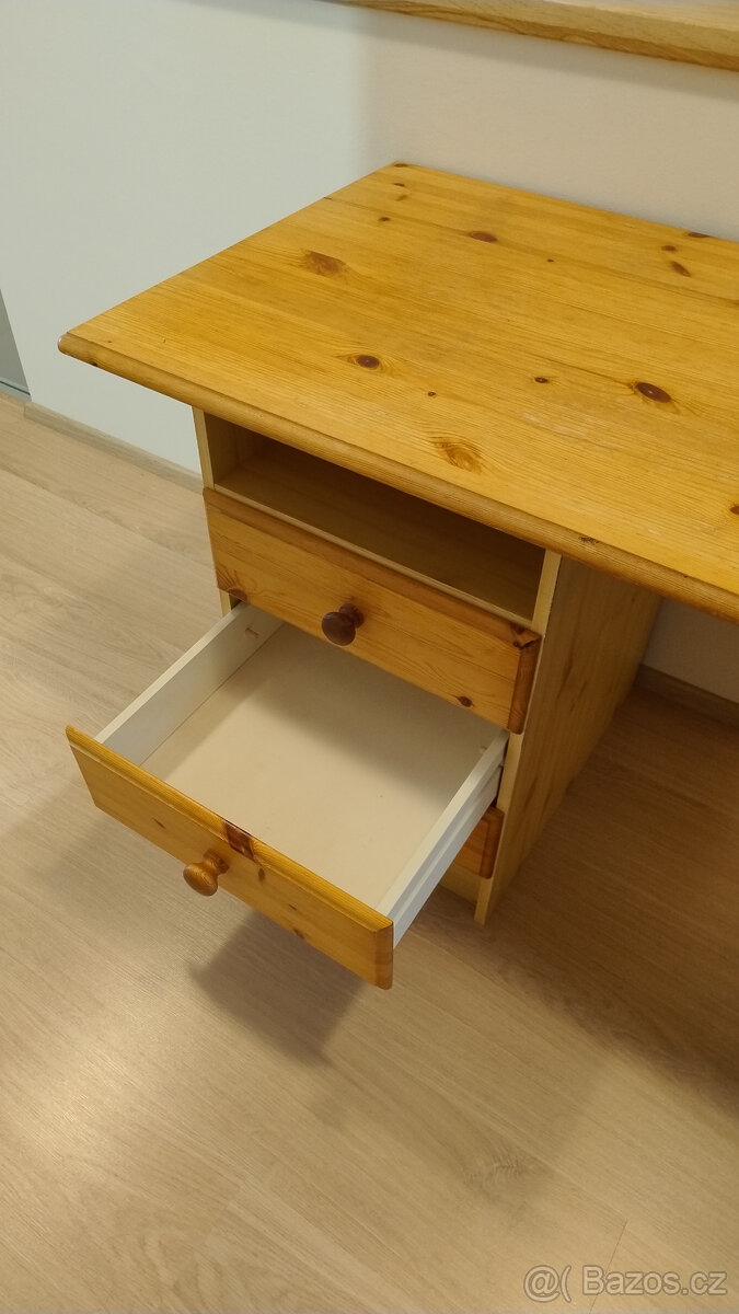 Dětský psací stůl 120 x 60 cm masiv / lamino - 3