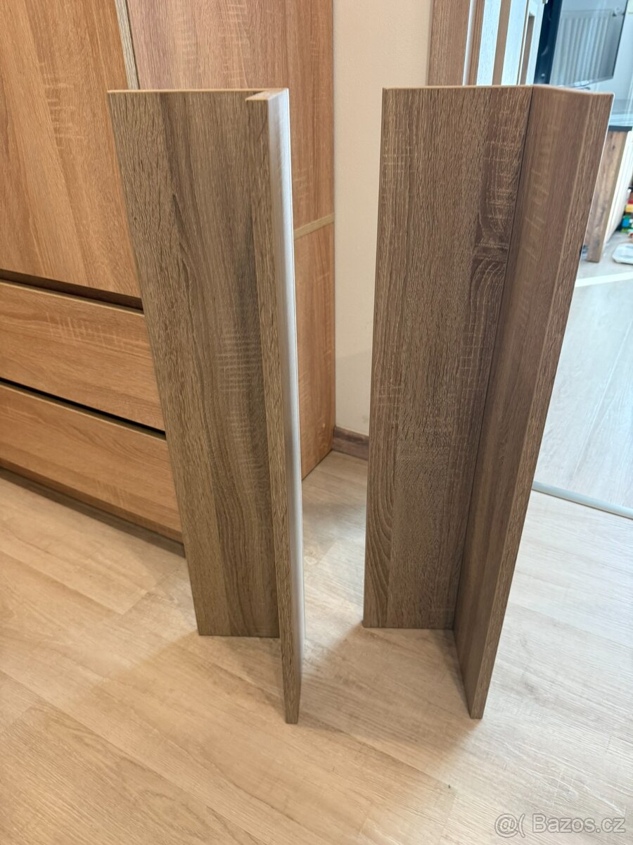 Velká šatní skříň - 2roky stará + 2 police - 3