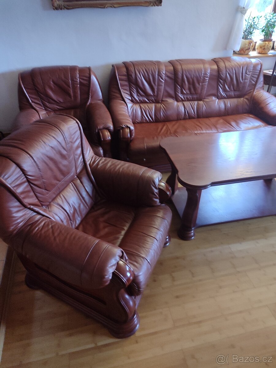 Kožená sedačka - 3