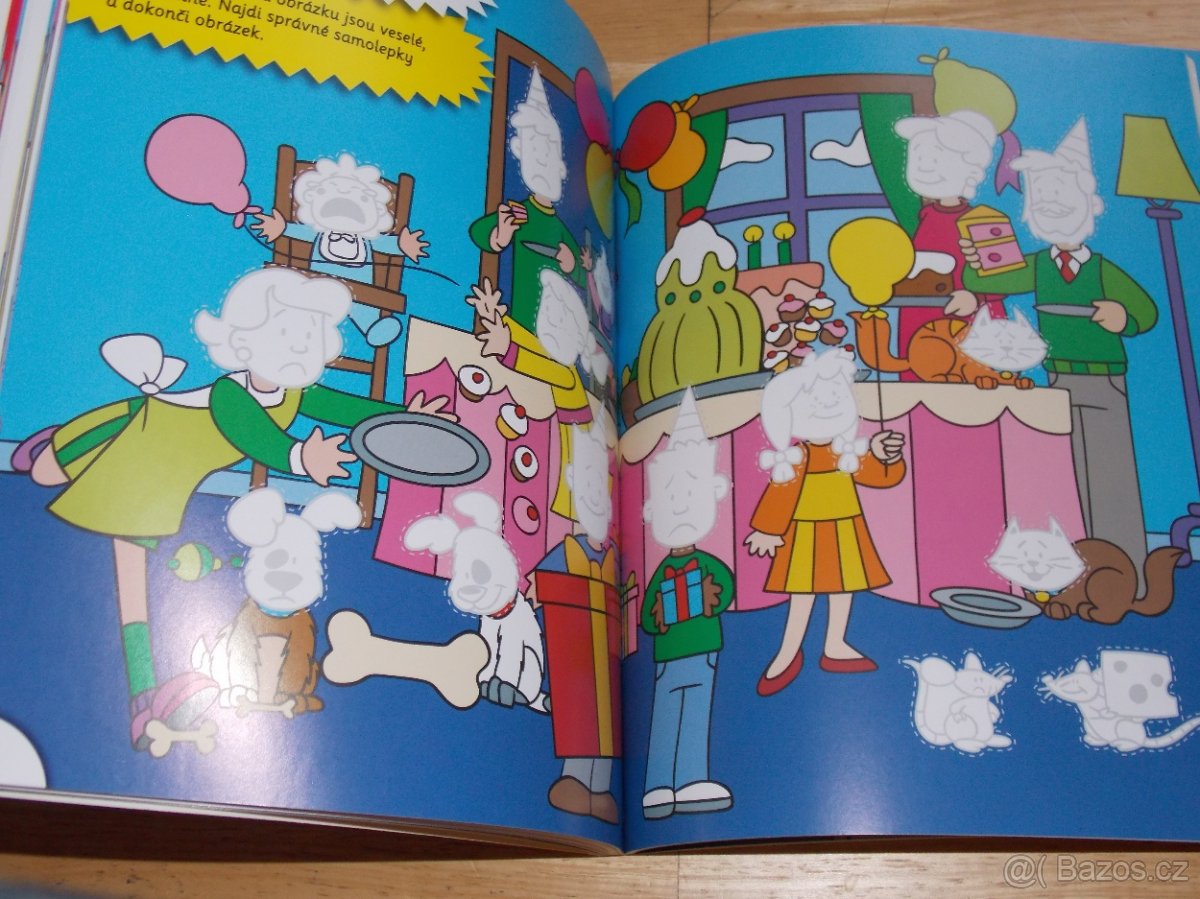 Zábavná samolepková kniha - Nová - 3